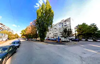 Двустаен апартамент в Красна поляна 1 с усвоена тераса
