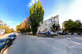 Двустаен апартамент в Красна поляна 1 с усвоена тераса