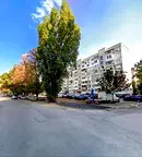 Двустаен апартамент в Красна поляна 1 с усвоена тераса