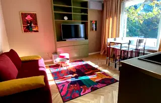 Двустаен апартамент с южно изложение в Красно село, София