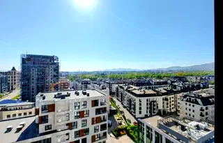 Двустаен апартамент с панорамна гледка в Кръстова вада, София