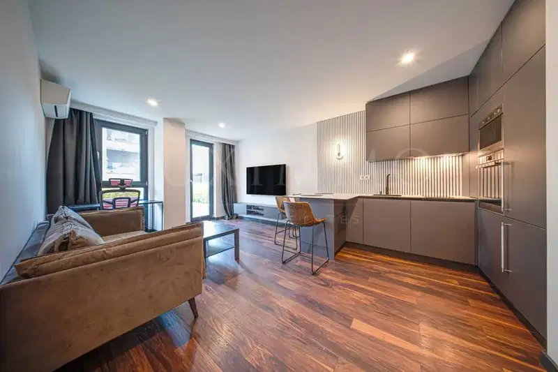 Two-room apartment with courtyard terrace in Krastova vada, Sofia