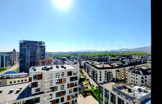 Двустаен апартамент с панорамна гледка в Кръстова вада, София