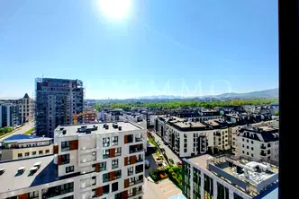 Двустаен апартамент с панорамна гледка в Кръстова вада, София