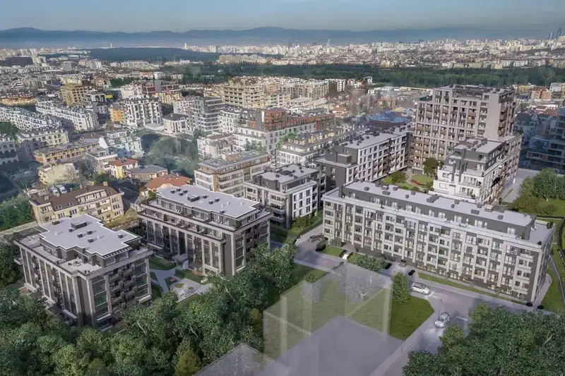 Three-room apartment with loggia in Krastova vada, Sofia