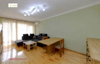 Двустаен апартамент с тераса и гледка към Витоша в Лагера