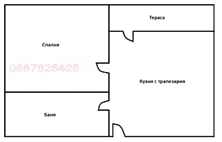 Двустаен апартамент в Левски Г, София, тухлено строителство