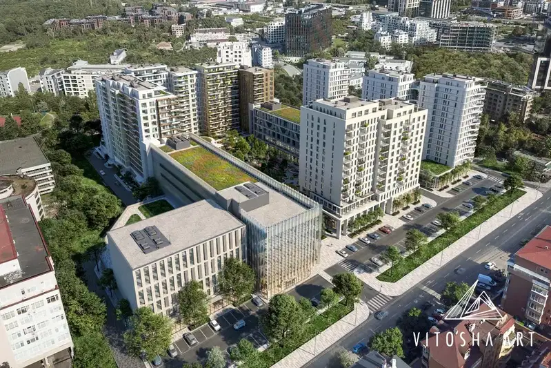 Двустаен апартамент с балкон в Лозенец, бул. Черни връх