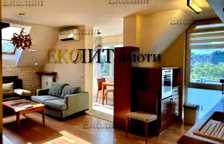Луксозен 2-стаен апартамент с тераса в Лозенец, София