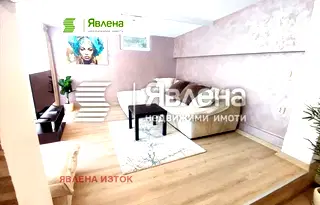 Двустаен апартамент с голяма тераса в Лозенец, София