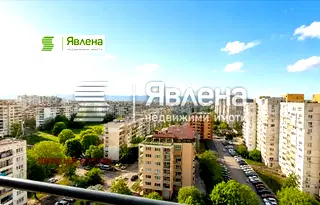 Двустаен апартамент с панорамна гледка в Люлин 10, София