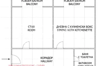 Двустаен апартамент в София, Люлин 5
