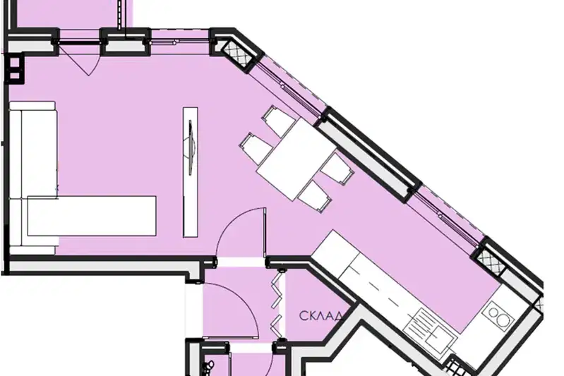 1-bedroom apartment in Sofiya, Lyulin 6