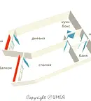 Двустаен апартамент в Люлин 8 с две тераси