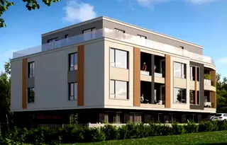 Двустаен апартамент с двор в Малинова долина, София