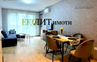 Луксозен 2-стаен апартамент в Малинова долина с тераса