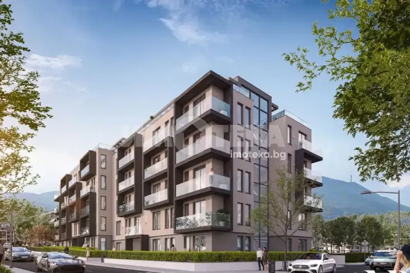 Two-room apartment in Manastirski Livadi with terrace