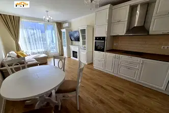 Двустаен апартамент с тераса и гледка към Витоша в Манастирски ливади