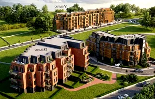 Двустаен апартамент с тераса в Манастирски ливади, София