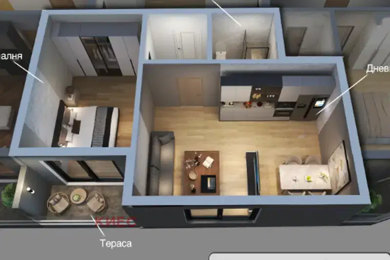 2-bedroom apartment in Sofiya, Manastirski Livadi
