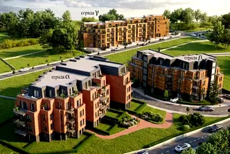 Тристаен апартамент с озеленен двор в Манастирски ливади, София