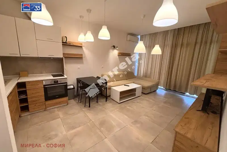 Two-room apartment with large terrace in Manastirski Livadi, Sofia