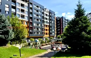 Двустаен апартамент с южна тераса в Манастирски ливади, София
