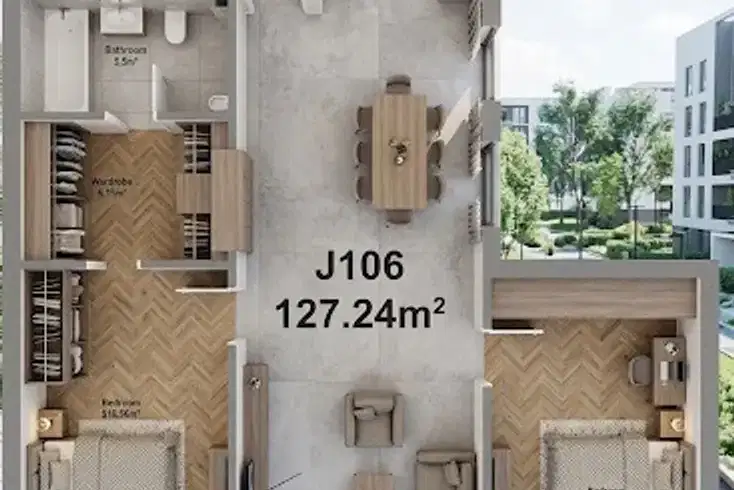 3-bedroom apartment in Sofiya, Mladost 1