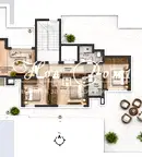 4-стаен апартамент с големи тераси в Младост 2, София