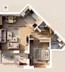 Двустаен апартамент с паркомясто в Младост 3, София