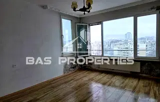 Двустаен апартамент в Младост 3 с тераса и панорамна гледка