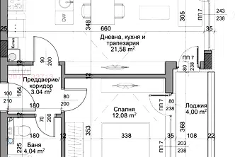 Двустаен апартамент в Младост 4 с висок клас строителство
