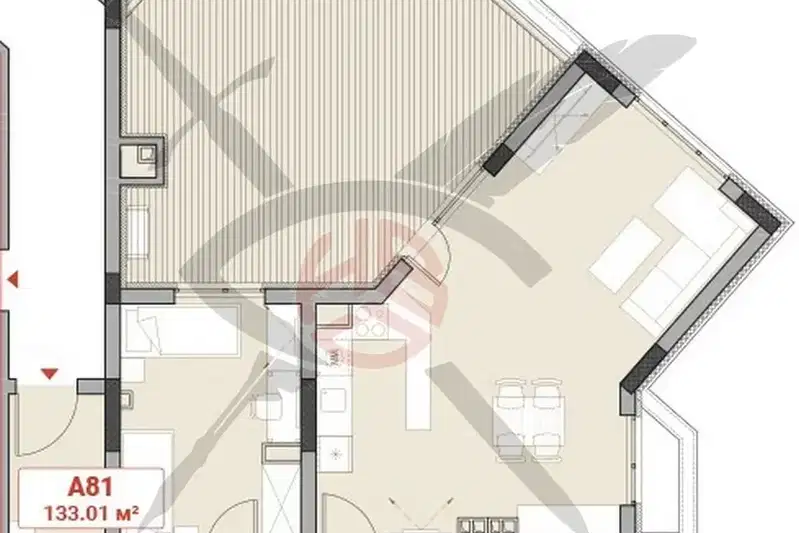 3-bedroom apartment in Sofiya, Mladost 4