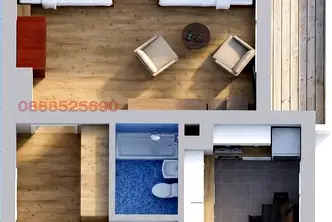 Двустаен апартамент в Младост 4 с асансьор на 5-ти етаж