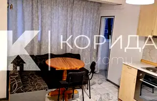 Двустаен апартамент в Мусагеница с остъклен балкон