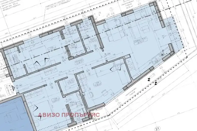 4-bedroom apartment in Sofiya, Nadejda 1