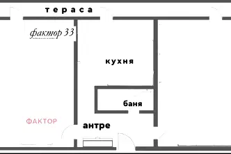 2-стаен апартамент с голяма тераса в Надежда 2, София