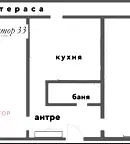2-стаен апартамент с голяма тераса в Надежда 2, София