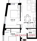 Тристаен апартамент в Надежда 4 с тераса и асансьор