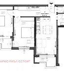 Тристаен апартамент в Обеля 2 с южно изложение