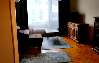 Двустаен апартамент с преходни стаи в Оборище, София