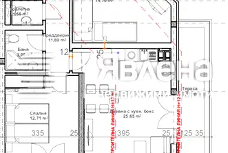 Тристаен апартамент в Овча купел 1 с източно и южно изложение