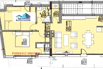 Тристаен апартамент с три тераси в Овча купел, София