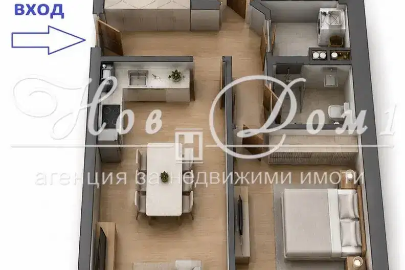 3-bedroom apartment in Sofiya, Ovcha Kupel
