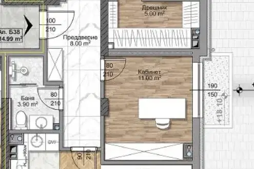 4-bedroom apartment in Sofiya, Ovcha Kupel