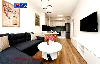 Двустаен апартамент с панорамна тераса в Овча купел 2, София