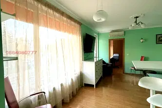 Тристаен апартамент на партер в Овча купел с видеонаблюдение