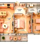 Тристаен апартамент с тераса в Овча купел, София