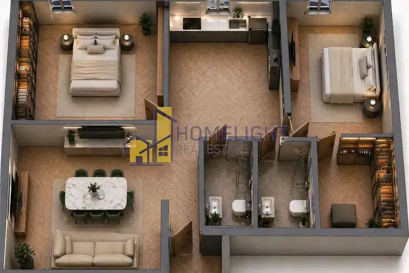 2-bedroom apartment in Sofiya, Slaviya