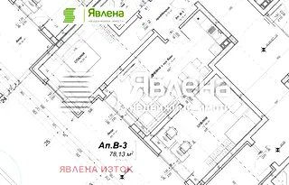 Тристаен апартамент с двор в Славия, София